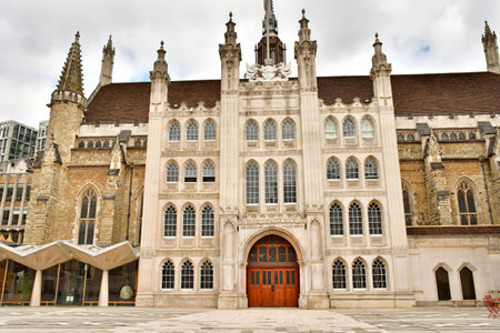 London; England - May 23 2024: the Guildhall in the City of Londonのeditorial素材