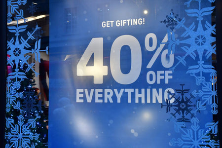 London, England - December 15 2023: the Regent streetのeditorial素材