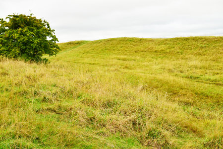 Skryne, Ireland - September 15 2022: the Hill of Tara archeological siteのeditorial素材
