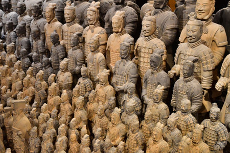 Xi an; China - November 6 2024: the Terracotta Army