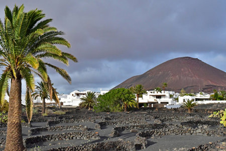 Lanzarote, Canary Islands - March 15 2024: the picturesque village of Tahicheのeditorial素材