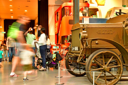 London; England - May 23 2024: the London Transport Museumのeditorial素材