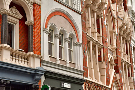 London; England - May 23 2024: Eastcheap in the City of Londonのeditorial素材