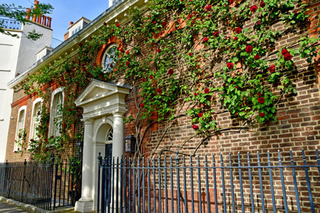 London; England - May 28 2023: The Hampstead districtのeditorial素材