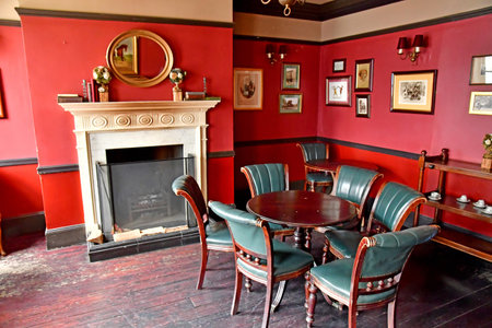 London; England - May 28 2023: the Ye Olde Cheshire Cheese pub in Fleet streetのeditorial素材