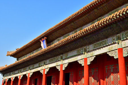 Beijingi; China - November 6 2024: the Forbidden Cityのeditorial素材