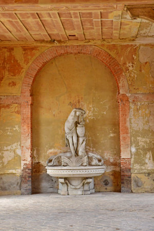 Dampierre; France - July 10 2024: the classical castleのeditorial素材