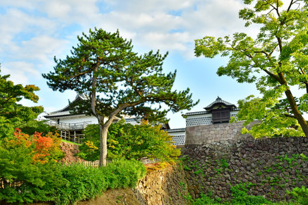 Kanazawa; Japan - august 22 2024: the castleのeditorial素材