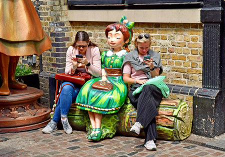 London; England - May 28 2023: The Camden marketのeditorial素材