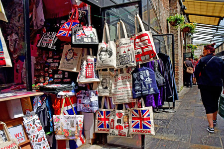 London; England - May 28 2023: The Camden marketのeditorial素材