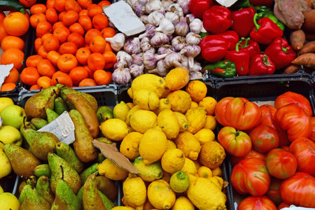 Regua, Portugal - July 10 2022: the marketのeditorial素材