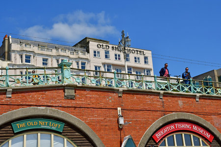 Brighton, England - June 04 2023: the seaside,のeditorial素材