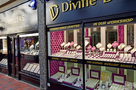 Brighton, England - June 04 2023: the city centerのeditorial素材