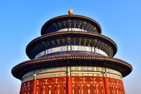 Beijingi; China - November 6 2024: the Temple of Heavenのeditorial素材