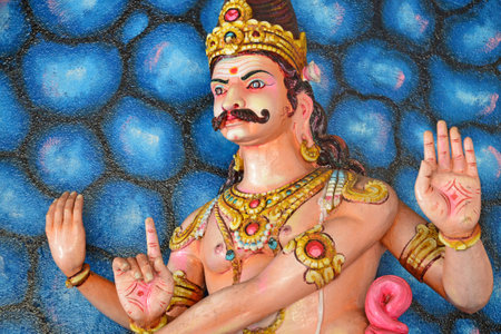 Grand Baie, Republic of Mauritius - July 28 2014: the picturesque seaside cityのeditorial素材