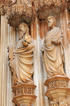Batalha, Portugal - July 3 2010: the picturesque monasteryのeditorial素材