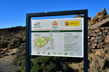 Tenerife, Canary Islands - March 15 2024: the Teide National Parkのeditorial素材