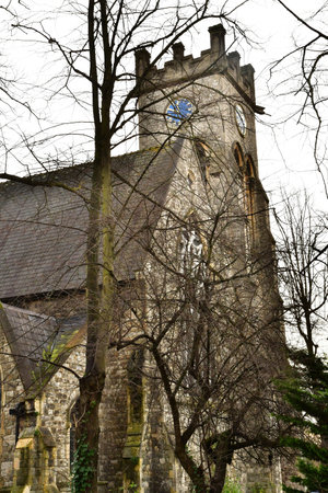 London, England - December 15 2023: the Belsize park districtのeditorial素材