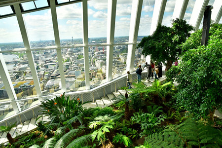 London; England - May 23 2024: the Walkie Talkie in the City of Londonのeditorial素材