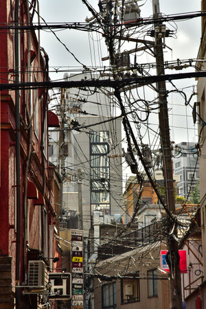 Kobe; Japan - august 22 2024: post in the city centerのeditorial素材