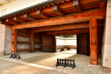 Kanazawa; Japan - august 22 2024: the castleのeditorial素材