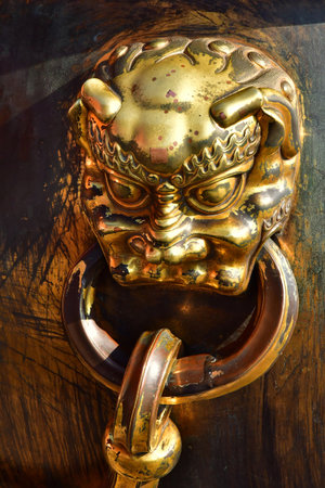 Beijingi; China - November 6 2024: close up of a cistern in the Forbidden Cityのeditorial素材