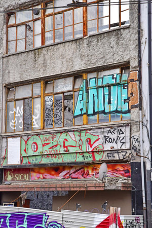 Porto, Portugal - July 10 2022: the historical city centerのeditorial素材