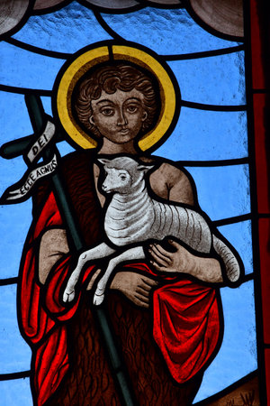 Castelo Rodrigo, Portugal - March 30 2022: the Our Lady of Reclamador church in the historical village centerのeditorial素材