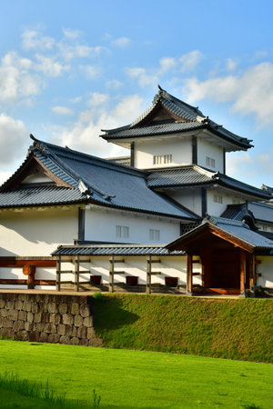 Kanazawa; Japan - august 22 2024: the castleのeditorial素材