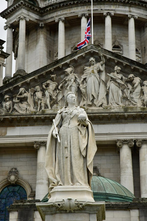 Belfast; Northern Ireland - September 15 2022: the picturesque cityのeditorial素材