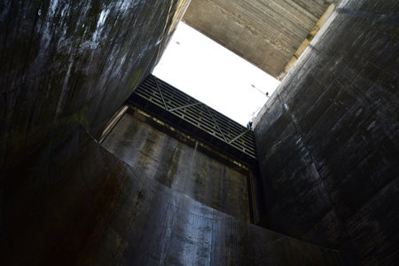 Douro valley, Portugal - March 25 2022: the picturesque river near Pinhaoのeditorial素材