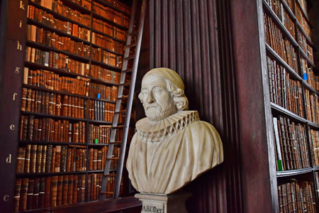 Dublin,Ireland - September 15 2022: the Trinity college Dublin old libraryのeditorial素材