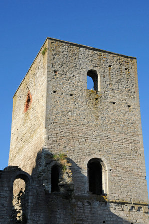 Visby, Sweden - June 26 2011: the picturesque old cityのeditorial素材