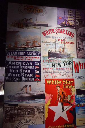 Belfast; Northern Ireland - September 15 2022: the Titanic Belfast museumのeditorial素材