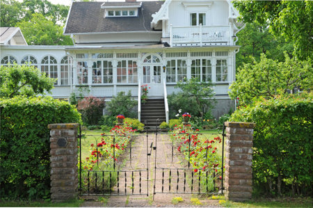 Borgholm, Sweden - June 26 2011: the picturesqueのeditorial素材