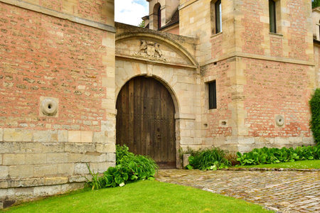 Medan; France - April 28 2024: the renaissance castleのeditorial素材