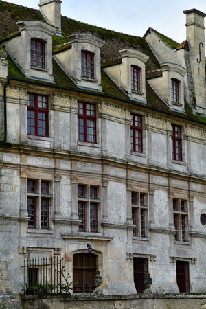 Ambleville; France - September 19 2023: the renaissance castleのeditorial素材