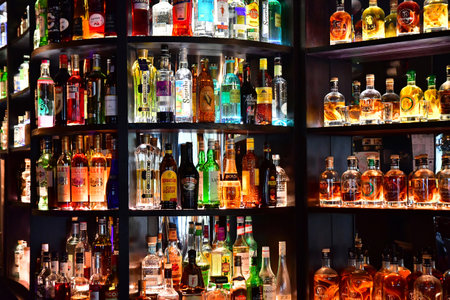 Le Touquet Paris Plage; France - April 20, 2024: the Grand Hotel barのeditorial素材