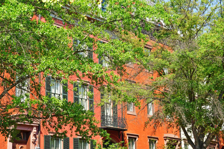 Washington DC, USA - September 7 2023: the Lafayette parkのeditorial素材