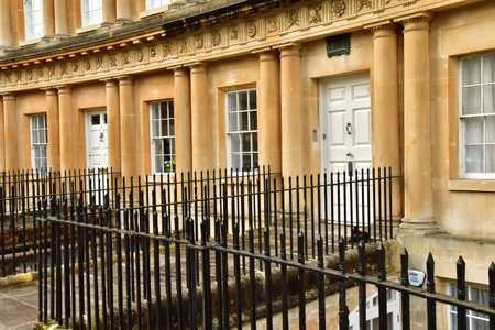 Bath; England - May 30 2024: the Circusのeditorial素材