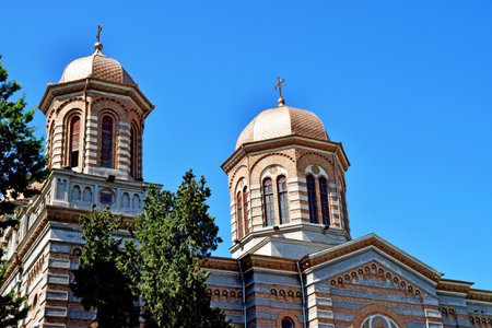 Constanta, Romania - July 4 2023: the orthodox cathedral Saint Peter Saint Paulのeditorial素材