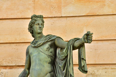 Versailles; France - November 26 2024: the castle of Louis 14のeditorial素材