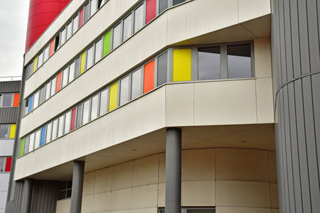 Amiens; France - June 20 2024: the city centerのeditorial素材