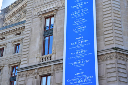 Paris; France - April 27 2023: the Operaのeditorial素材