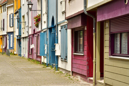 Amiens; France - June 20 2024: the city centerのeditorial素材
