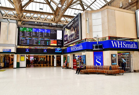 London; England - May 23 2024: the Charing Cross stationのeditorial素材