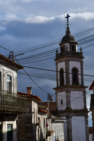 Favaios, Portugal - March 26 2022: the historical village centerのeditorial素材