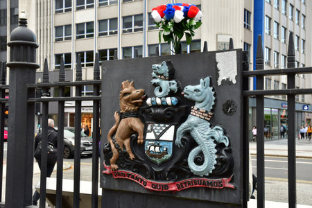 Belfast; Northern Ireland - September 15 2022: the picturesque cityのeditorial素材