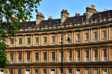 Bath; England - May 30 2024: the Circusのeditorial素材