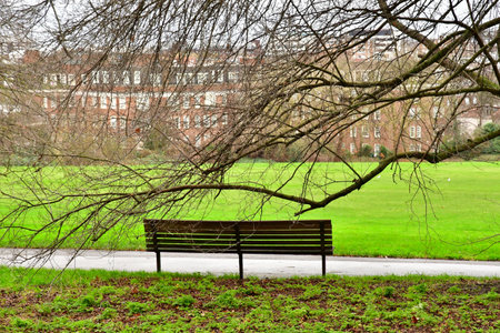 London, England - December 15 2023: The Regent's park districtのeditorial素材